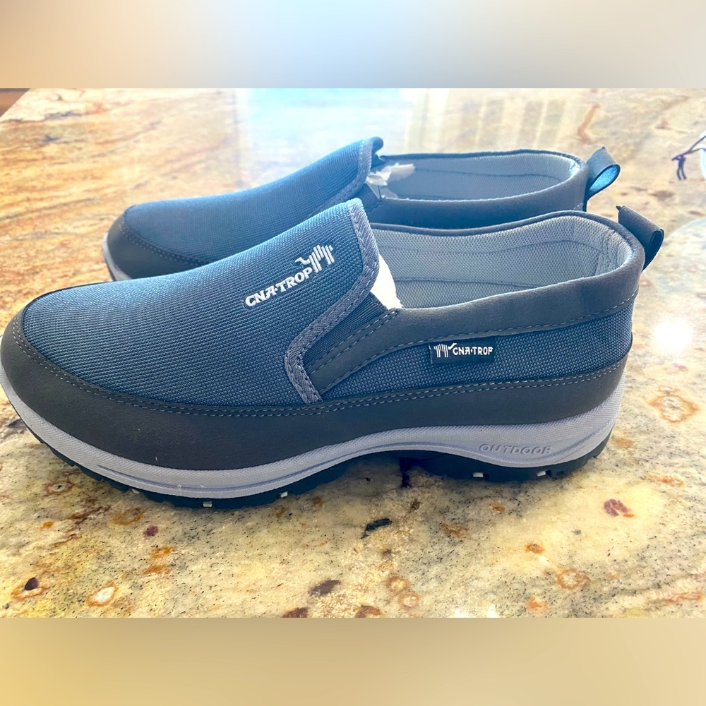 CNA Trop Men's Shoes, Ztigerz Shoes, Breathable Orthopedic slip on shoes